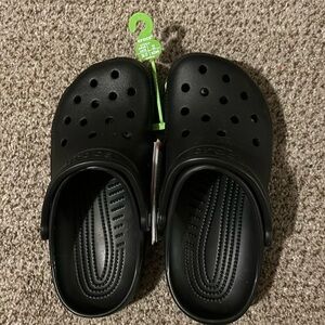 Brand new black crocs! Women size 6!